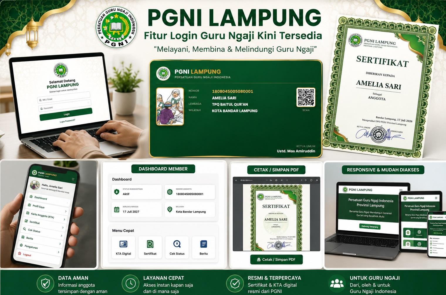 📰 Berita Resmi PGNI Lampung